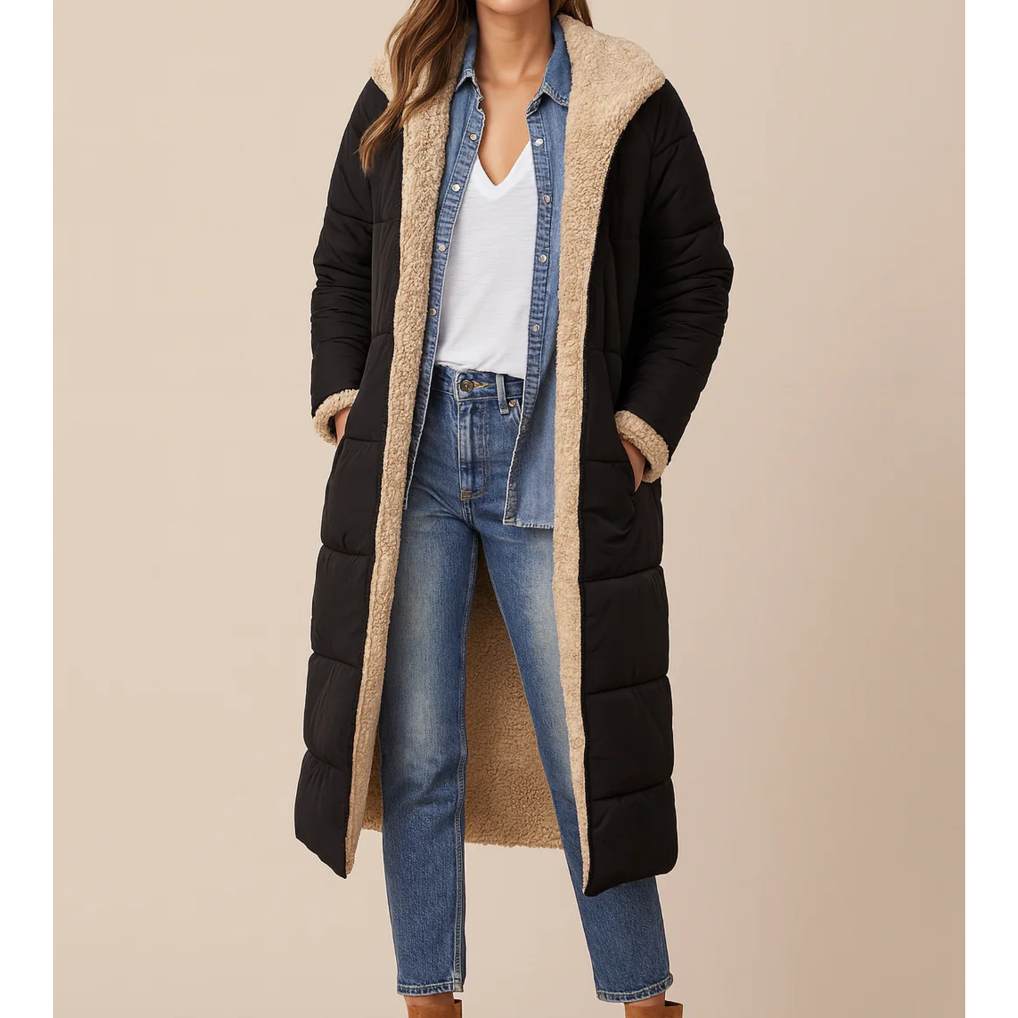 Elisanne | Luxe Fleece-Lined Coat
