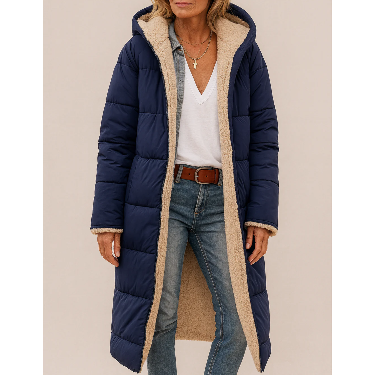 Elisanne | Luxe Fleece-Lined Coat