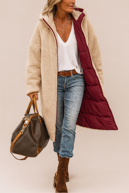 Elisanne | Luxe Fleece-Lined Coat